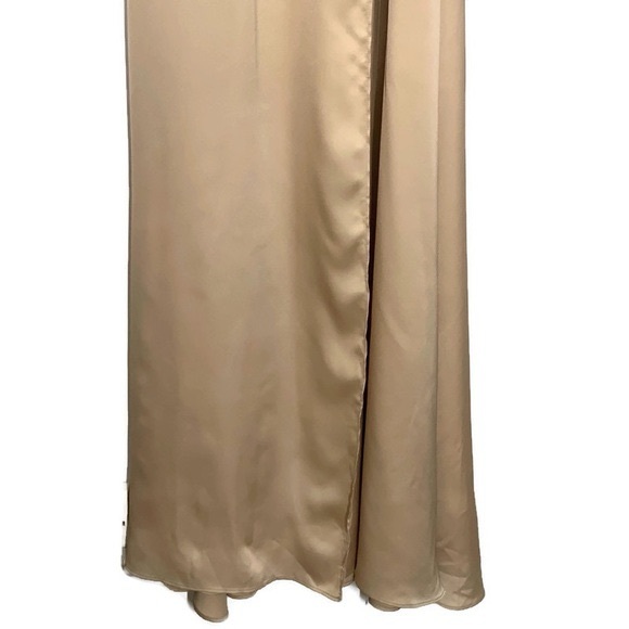 SHOW ME YOUR MUMU Noelle Wrap Maxi Dress in Tan - Picture 3 of 8